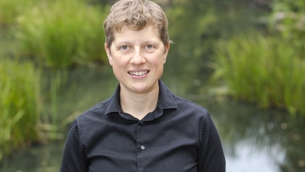 Gina Siepel on campus