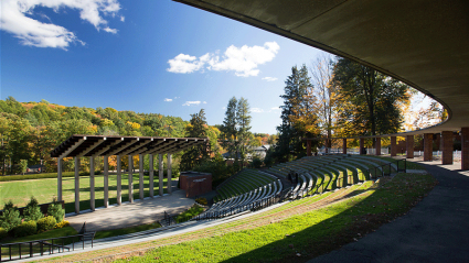 Photo of the Gettell Amphitheater