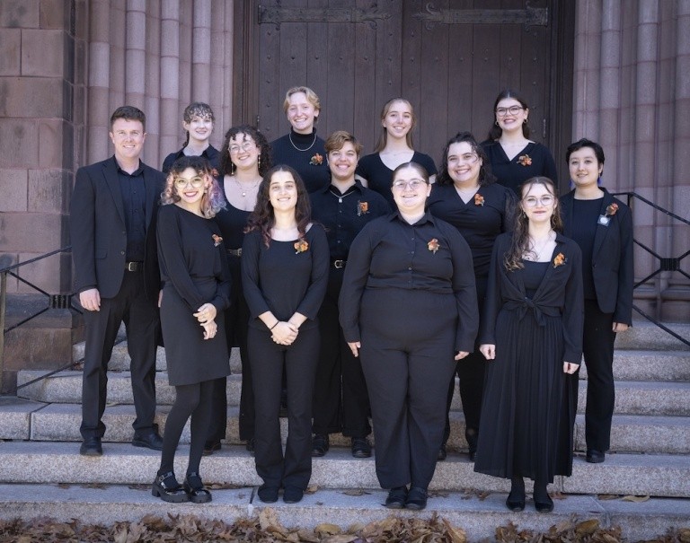 2024 Chamber Singers at Mount Holyoke College