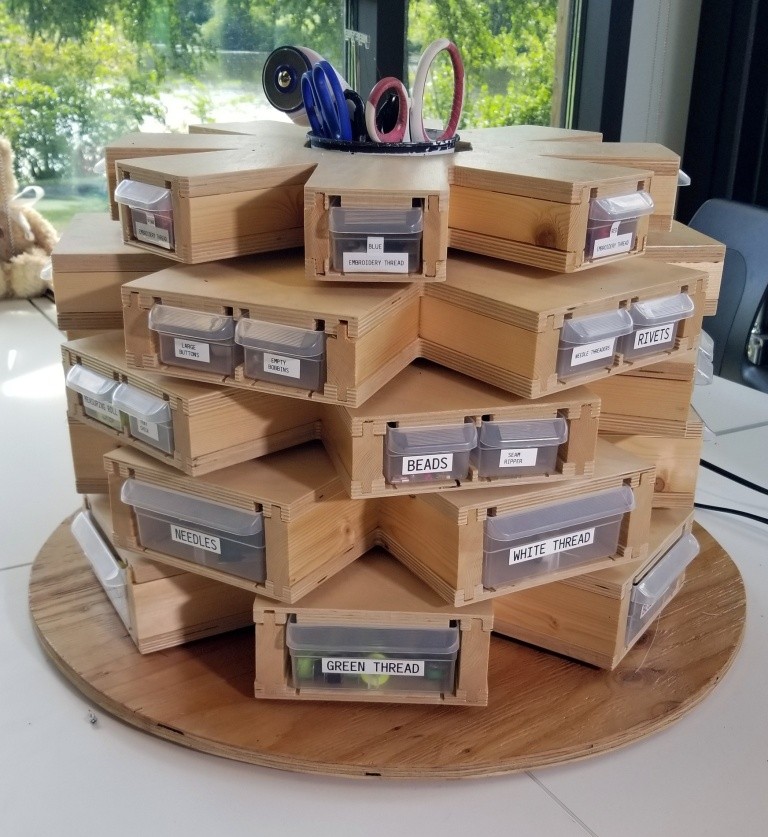 Fimbel Lab Revolving Organizer