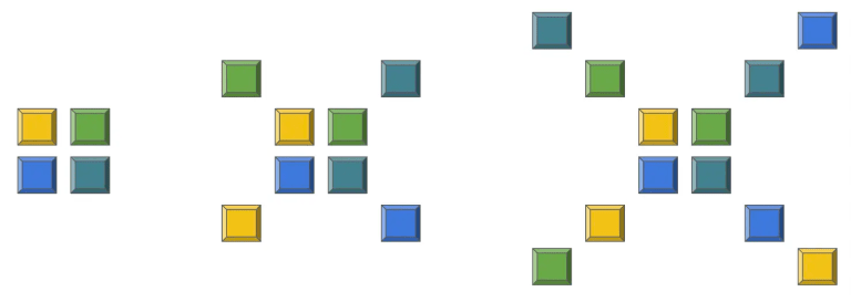 Visual Patterns - Pattern #329 - from Fawn Nguyen