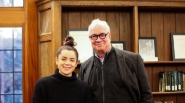 Morgan Turner ’20 and Todd Brewster