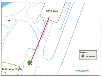 The fire safety location for 1837