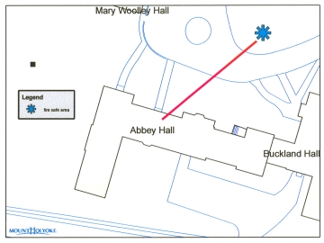 Abbey Hall fire safety location