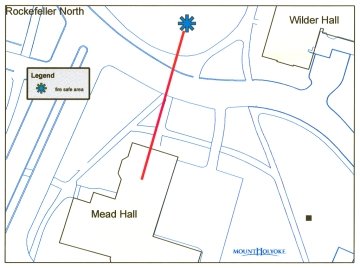 Mead Hall fire safety location