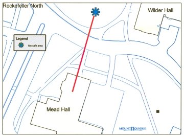 Mead Hall fire safety location