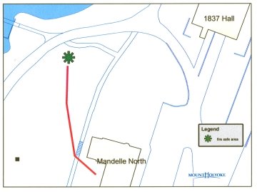 North Mandelle fire safety location