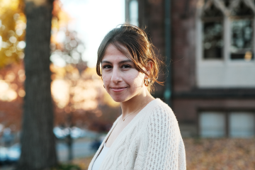 Alena Isa ’23, she/her, geography and French double major from Holyoke, MA