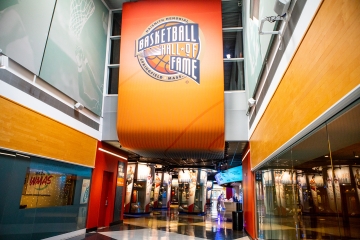 The Basketball Hall of Fame in Springfield