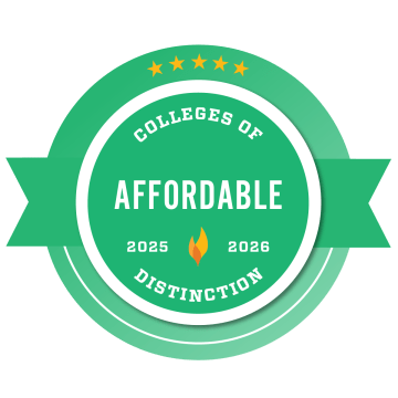 Best Colleges - College of Distinction - Affordable - Mount Holyoke earned this badge for 2025-2026