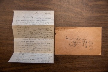 David Crockett Graham Handwritten letter