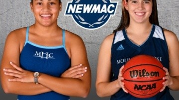 Caitlyn Richmond ’21 and Kelly Lynch ’22