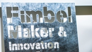 Fimbel Maker and Innovation Lab sign
