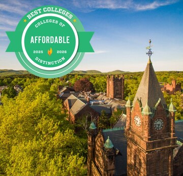 Mount Holyoke College has been certified as affordable by Colleges of Distinction for 2025–2026.