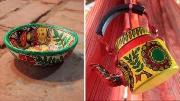 Tishya Khanna ’23 and Madhubani art