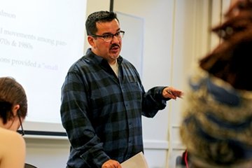 David Hernández, associate professor of Latino/a studies, says “These are all great ways for students to contribute, but also learn about the local community, a complex community with its own dynamics.”