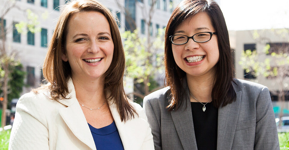 Amy Norman ’95 (left) and Stella Ma, co-CEOs of Little Passports.