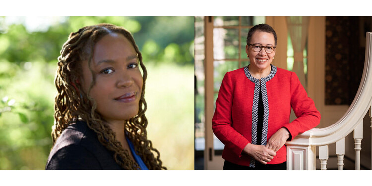 Heather McGee on the left and Dr. Beverly Tatum on the right