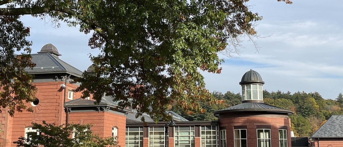 Blanchard Hall, photo taken in the fall of 2023