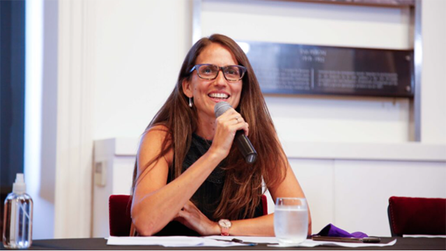 Elizabeth Gómez Alcorta leads Argentina’s Ministry of Women, Gender and Diversity.