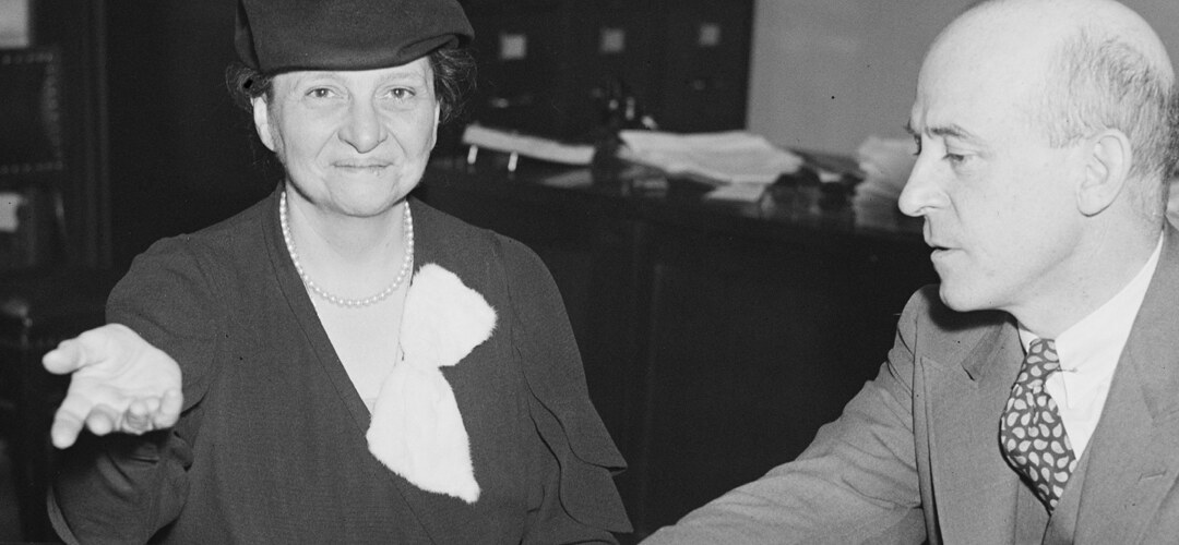Frances Perkins, class of 1902 and subject of a new PBS documentary
