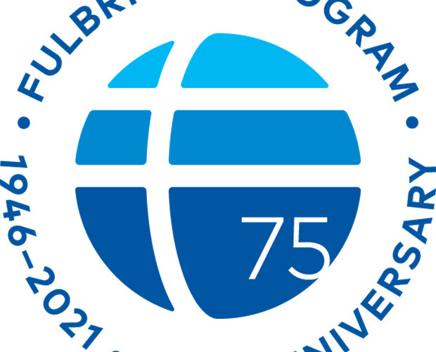 75th anniversary of the Fulbright Program logo