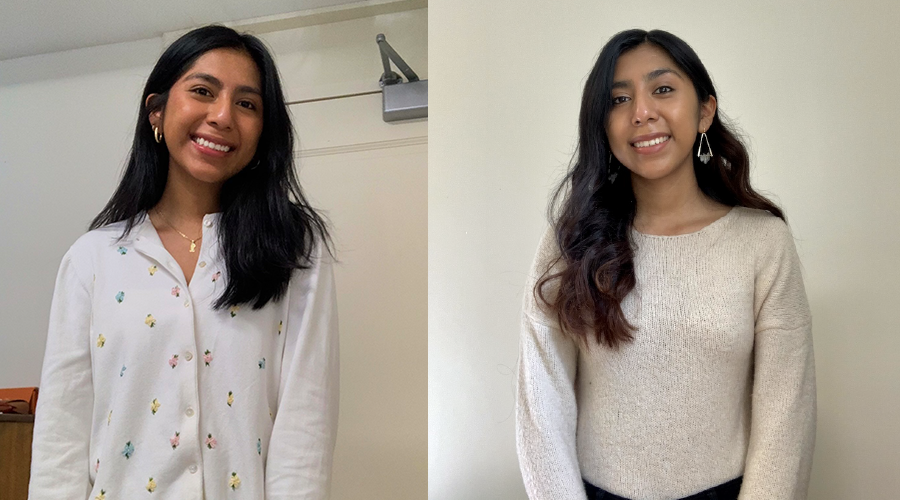 GenesisLara Granados ’21 and Nicole Lara Granados ’21