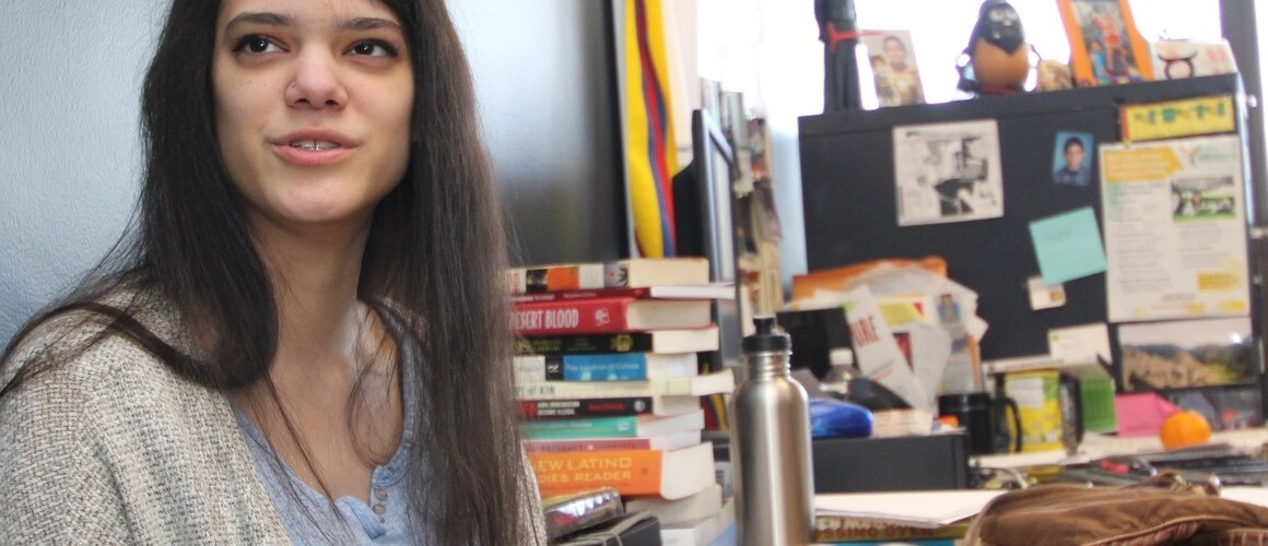 Marissa Perez, the winner of the 2020 Glascock Poetry Prize.