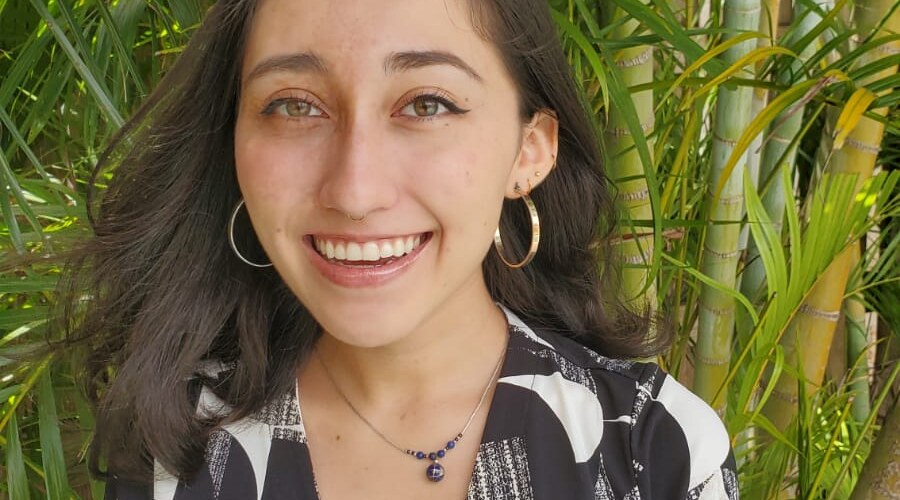 By the time Sara Sarmiento ’21 graduated from high school, she had logged 1,000 hours of community service.