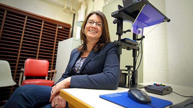 Mara Breen studies how one’s “inner voice” can affect reading comprehension.