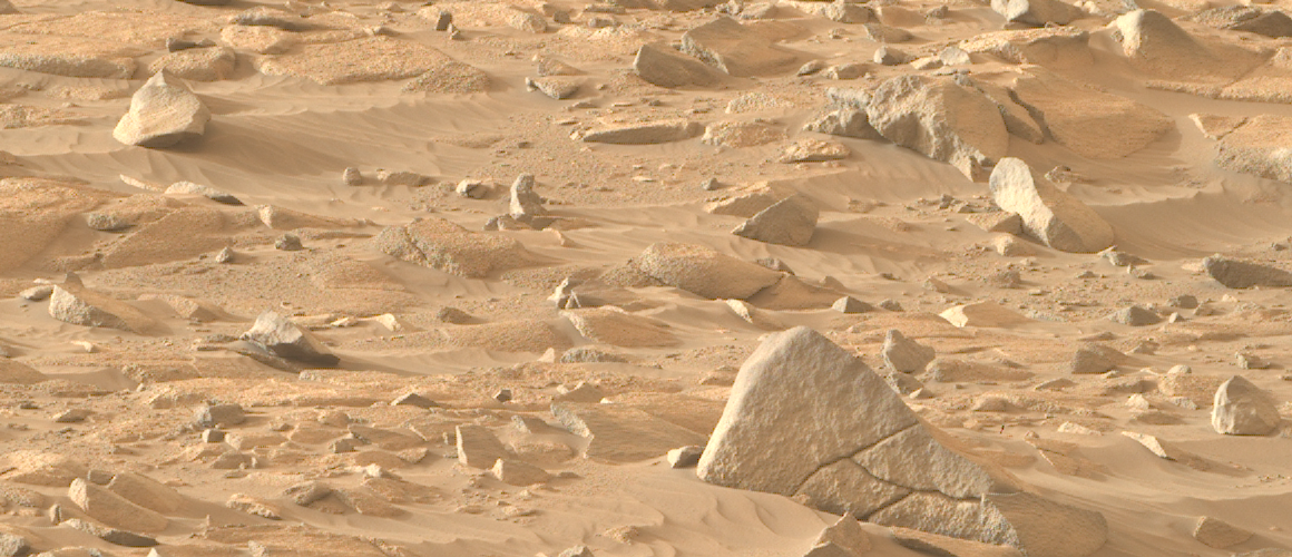 NASA's Mars Perseverance rover captured this image of the red planet's surface on May 24, 2024. Image Credit: NASA/JPL-Caltech/ASU
