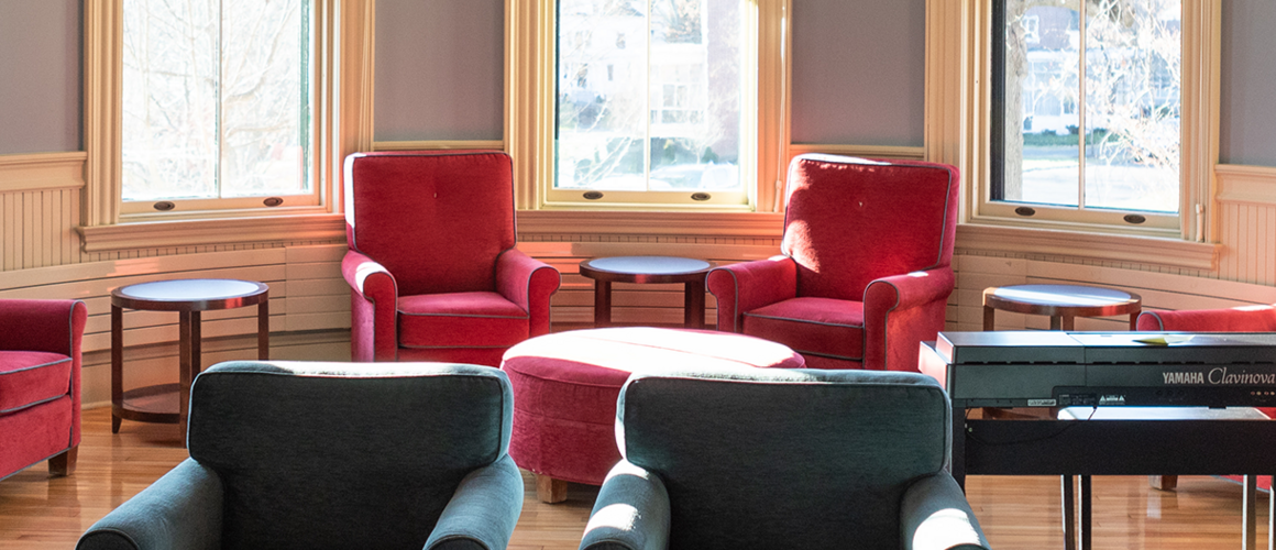 The Mead Hall common space after renovations