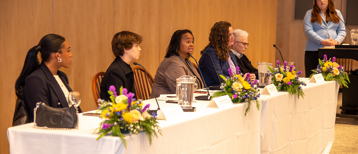 The Trans Healthcare Supreme Court Panel held at Mount Holyoke College on December 9, 2024.