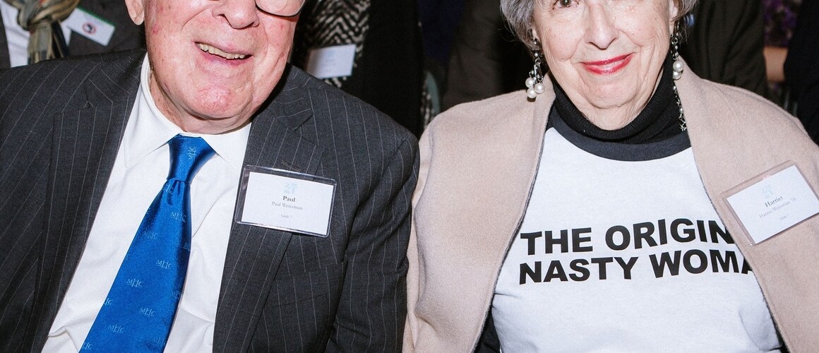 Paul and Harriet Weissman in 2019