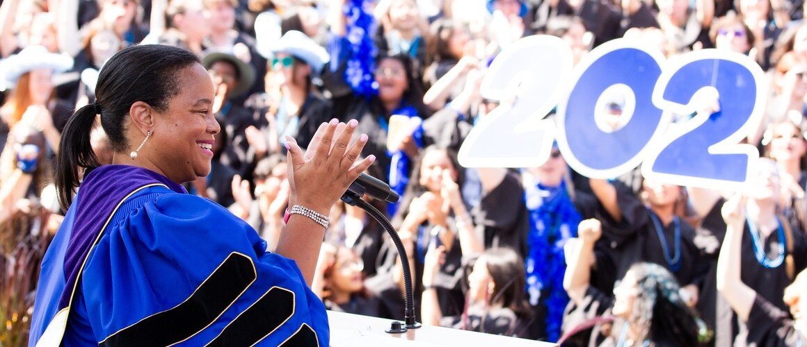 President Danielle R. Holley at Convocation 2023