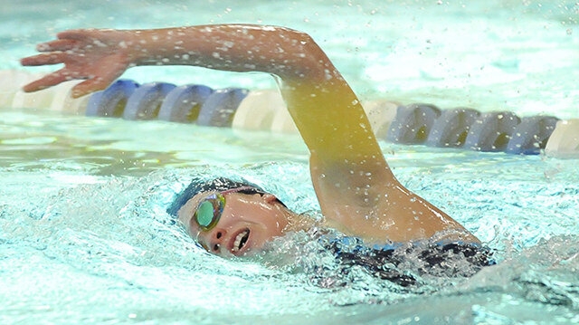 All-American swimmer Cathleen Pruden ’16