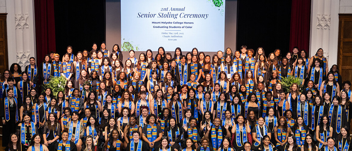 Stoling Ceremony at Mount Holyoke College