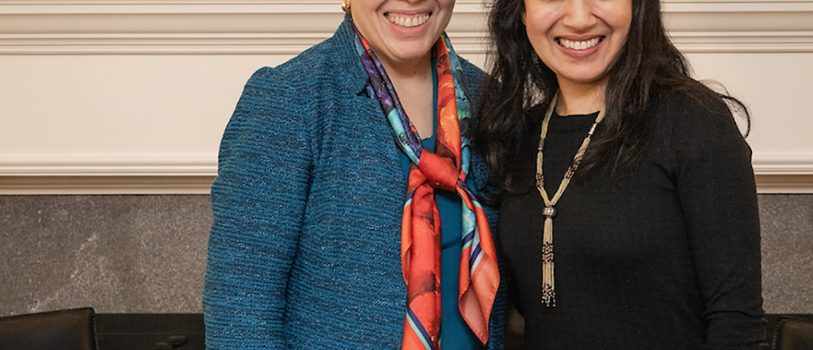 Beverly Daniel Tatum and Tahmima Anam ’97