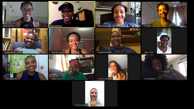 When the College moved to remote learning, Shakia Johnson developed an online course for students to connect and learn.