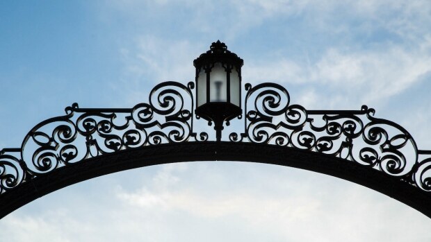 Top of field gate at MHC