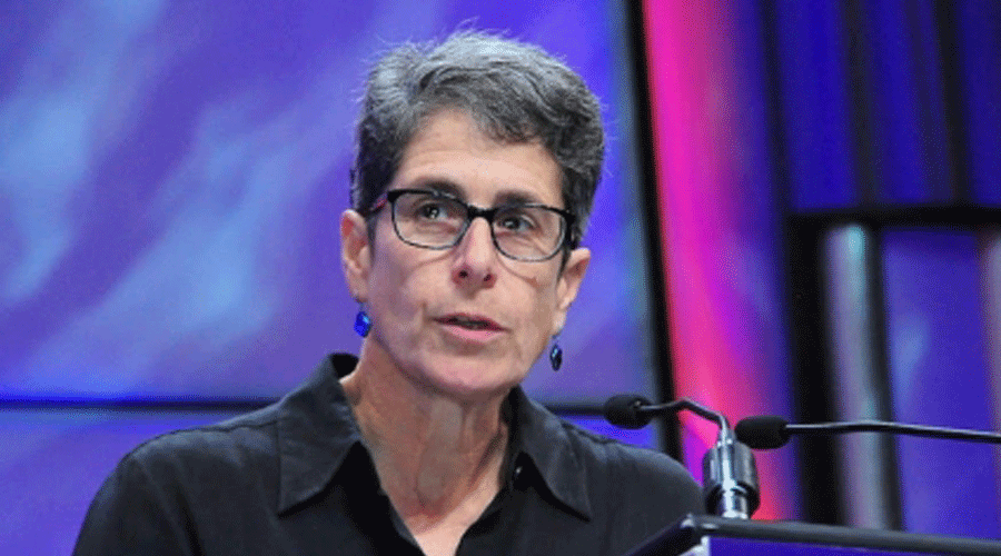 Valerie Barr ’77 is the first Jean E. Sammet Professor of Computer Science.