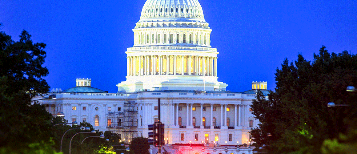 The capitol building in Washinton DC