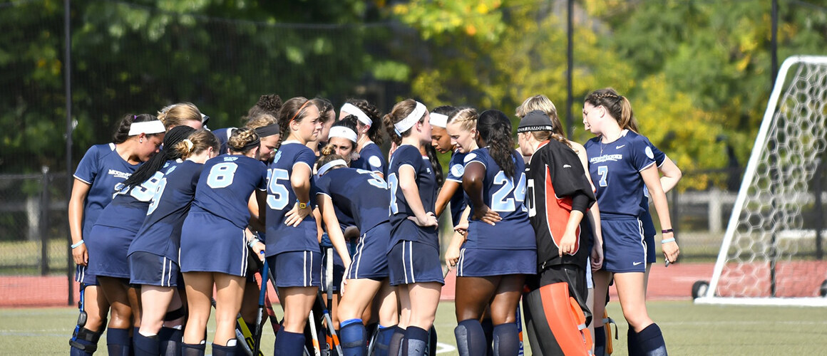 The field hockey team had a collective 3.68 GPA at the end of the fall semester, with 20 members nationally recognized and two named Scholar of Distinction.