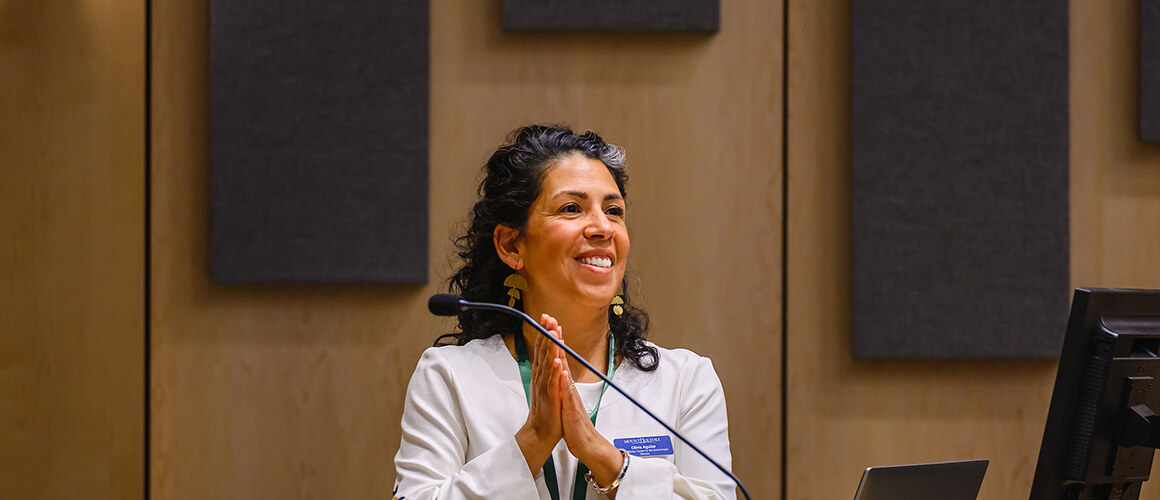 Olivia Aguilar, director of the Miller Worley Center for the Environment
