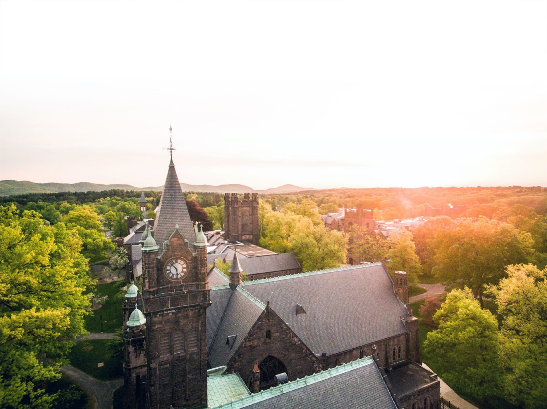 Campus Clock Tower of Mount Holyoke